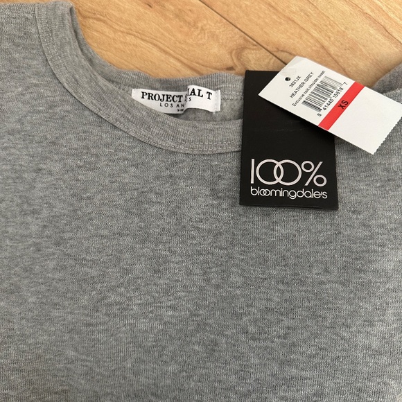 Project Social T Los Angeles SUPER SOFT Grey Sweatshirt - Brand new with Tags! - Picture 6 of 8
